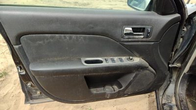 10-11 Ford Fusion Driver Left Front Door Trim Panel With Master Switch Black Dw
