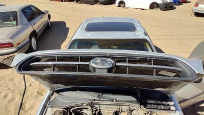 2000-2002 Subaru Legacy Front Grille Assembly Oem Silver 91121Ae010