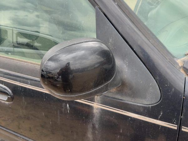 01-02 Ford Expedition Passenger Right Power Side Mirror Door Mounted Oem Black — photo 1