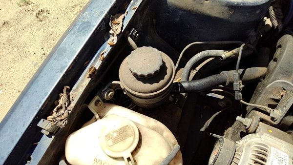 1983-1986 Toyota Camry Power Steering Fluid Remote Reservoir Tank Oem 2.0L 2Selc — photo 2