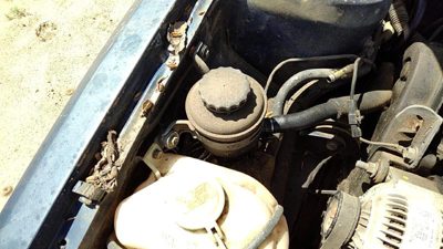 1983-1986 Toyota Camry Power Steering Fluid Remote Reservoir Tank Oem 2.0L 2Selc