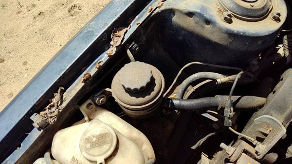 1983-1986 Toyota Camry Power Steering Fluid Remote Reservoir Tank Oem 2.0L 2Selc — photo 4