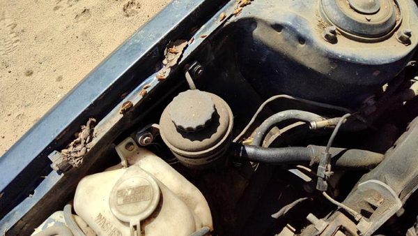 1983-1986 Toyota Camry Power Steering Fluid Remote Reservoir Tank Oem 2.0L 2Selc — photo 5