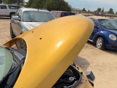 2002 Chrysler PT Cruiser Hood Inca Gold PY6