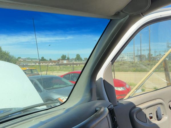 00 Express 2500 Passenger Right A Pillar Trim Windshield Post Panel Oem Grey 92G — photo 3