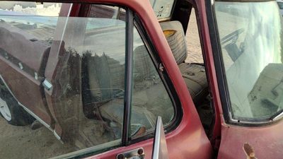 75-79 Ford F150 Passenger Right Front Vent Window Small Door Glass With Frame