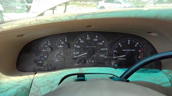 1998 Lincoln Navigator Speedometer Cluster Instrument Gauges Panel Oem Dash — photo 2