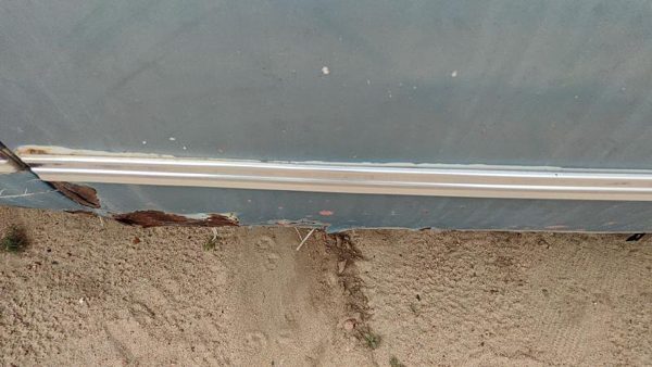 1973 GMC Jimmy Front Door Moulding RH Chevy C10 Blue — photo 7