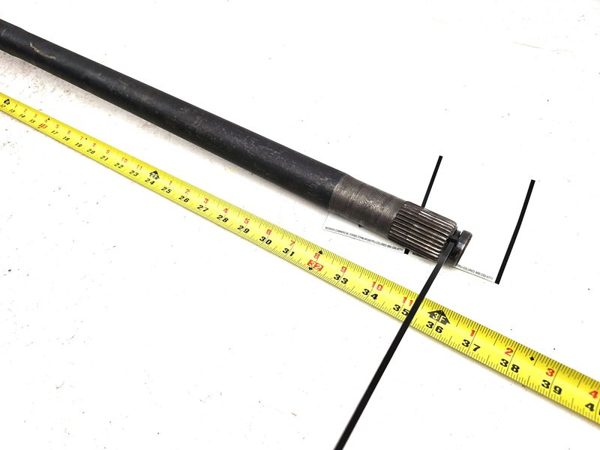 1987-1996 Ford E150 Van Econoline Passenger Right Rear Back Axle Shaft Oem — photo 10