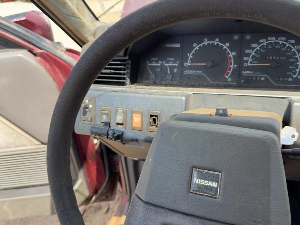 1985-1988 Nissan Maxima Steering Wheel Oem 4Dr Sedan Gray — photo 5