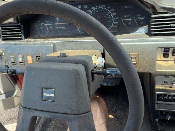 1985-1988 Nissan Maxima Steering Wheel Oem 4Dr Sedan Gray — photo 7