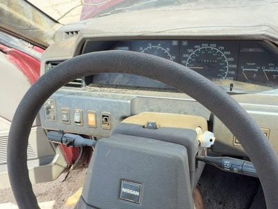 1985-1988 Nissan Maxima Steering Wheel Oem 4Dr Sedan Gray