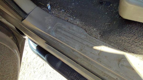 00-02 Ford Expedition Driver Left Lower Sill Step Moulding Trim Panel Oem Tan Fh — photo 4