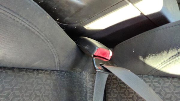 2006-2009 Pontiac G6 Driver Left Front Seat Belt Buckle Receiver Oem Black 19B — photo 3