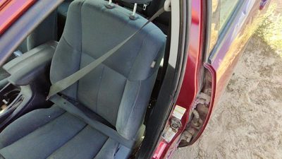 2004-2006 Mitsubishi Galant Driver Left Front Seat Belt Retractor Shoulder Gray