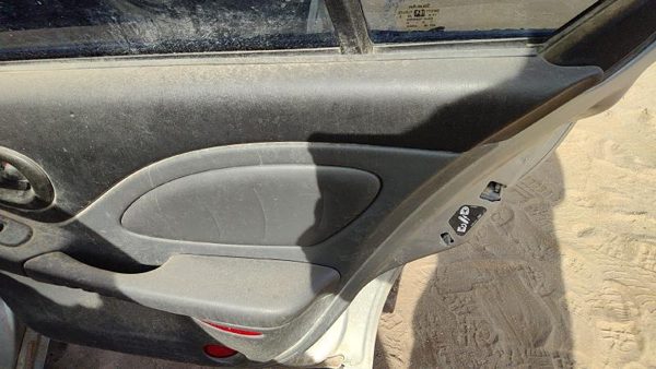 03-04 Bonneville Passenger Right Rear Door Trim Panel With Switches Back Pewter — photo 2