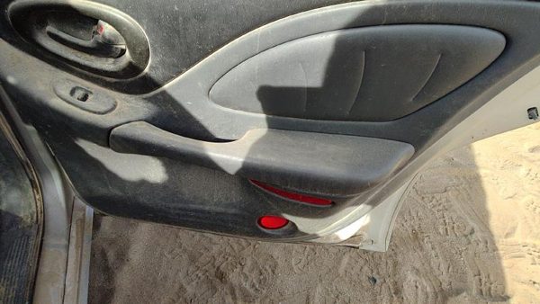 03-04 Bonneville Passenger Right Rear Door Trim Panel With Switches Back Pewter — photo 6