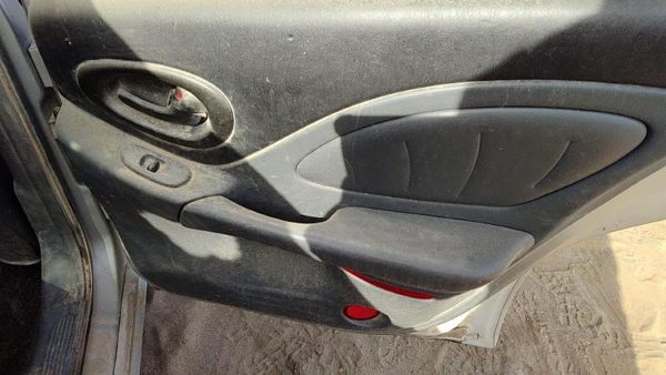 03-04 Bonneville Passenger Right Rear Door Trim Panel With Switches Back Pewter — photo 5