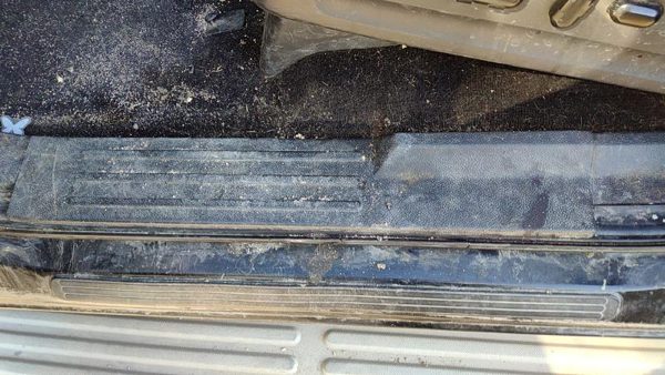 2008 Ford Expedition Driver Left Lower Sill Step Moulding Trim Panel Black/Camel — photo 4