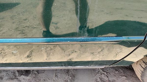 98-04 Cadillac Seville Passenger Right Front Moulding From Door Trim Strip Green — photo 9