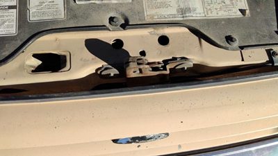 1984-1987 Ford Tempo Hood Latch Assembly With Bracket Oem E73z16138a