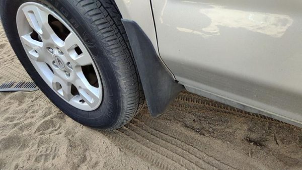 2004-2006 Acura Mdx Driver Left Moulding From Fender Oem Trim Strip Silver — photo 3