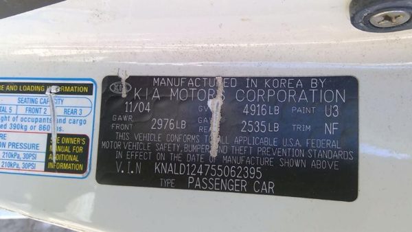 2005 Kia Amanti — vehicle photo 5