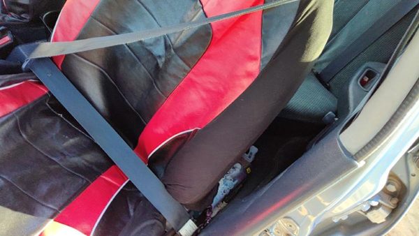 88-89 Honda Civic Driver Left Front Seat Belt Retractor Oem Shoulder Blue Sedan — photo 4