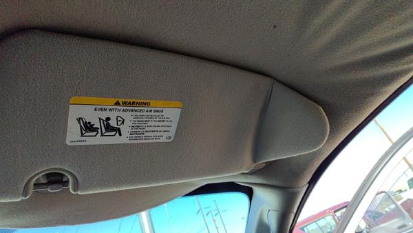 2004-2007 Dodge Caravan Passenger Right Sun Visor Oem Khaki J1 1Ar61bd1ab — photo 2