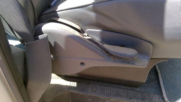 92-96 Ford Van E150 Passenger Right Side Seat Trim Panel Oem Gray — photo 5