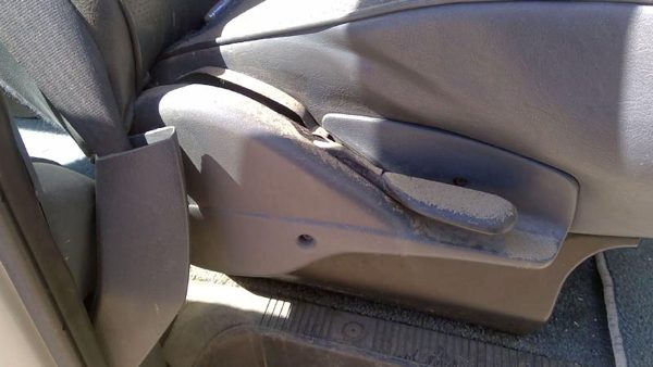 92-96 Ford Van E150 Passenger Right Side Seat Trim Panel Oem Gray — photo 7