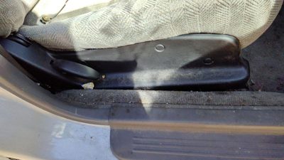 2002 Subaru Legacy Passenger Right Side Seat Trim Panel Oem Gray