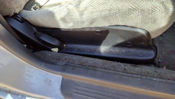 2002 Subaru Legacy Passenger Right Side Seat Trim Panel Oem Gray — photo 3