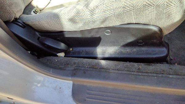 2002 Subaru Legacy Passenger Right Side Seat Trim Panel Oem Gray — photo 2
