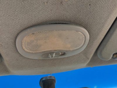 04-05 Aveo Center Overhead Console Oem Dome Light Map Lamp Hatchback Gray 82C