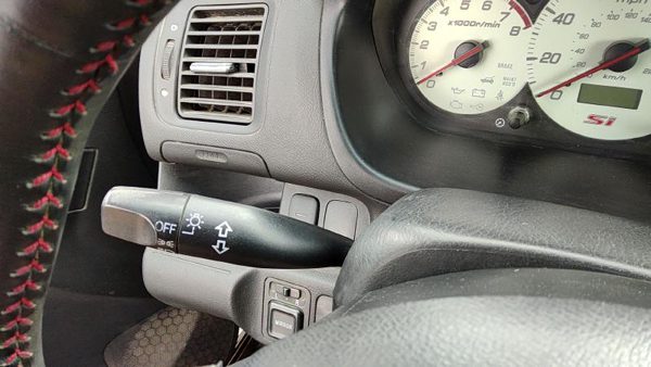01-05 Honda Civic Hatchback Si Turn Signal Switch Column Control Lever Headlight — photo 1