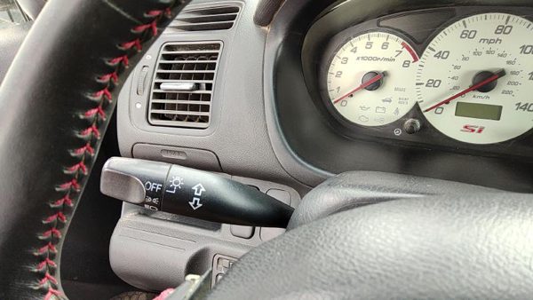 01-05 Honda Civic Hatchback Si Turn Signal Switch Column Control Lever Headlight — photo 4