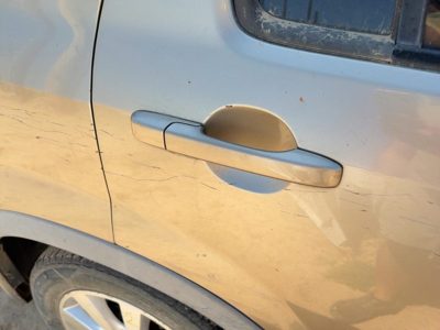 2002-2006 Honda Crv Passenger Right Rear Outside Door Handle Oem Back Gold