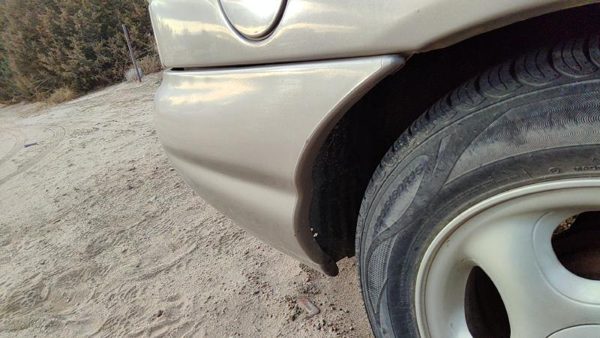 1995-1997 Ford Contour Rear Bumper Cover Assembly Oem Back Dk Champagne — photo 4