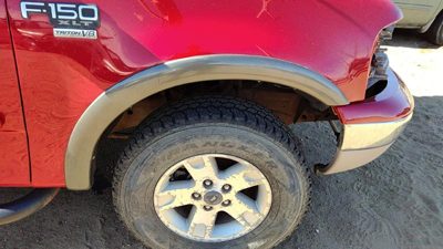 1997-2004 Ford F150 Passenger Right Front Wheel Flare Moulding Oem Back