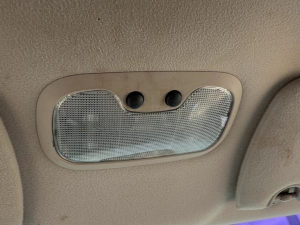 05-11 Dakota Center Overhead Console Oem Dome Light Map Lamp Cubby Gray P9D5 — photo 2