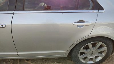 2007 Lincoln MKZ Rear Door LH Silver Jp