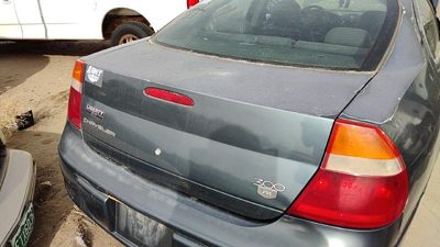 2002 Chrysler 300M Trunk/decklid/hatch/tailgate Blue Pbq
