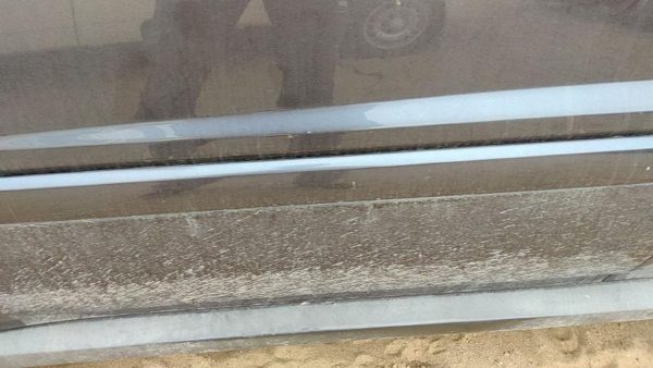 05-09 Equinox Driver Left Front Moulding From Door Trim Strip Granite Gray 44U — photo 4