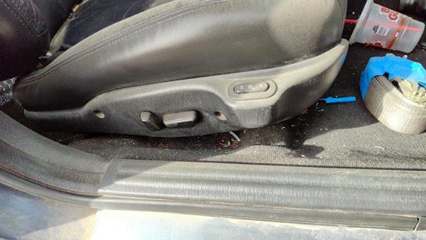 01-04 Chrysler 300M Passenger Right Side Power Seat Switch With Trim Panel Black — photo 1