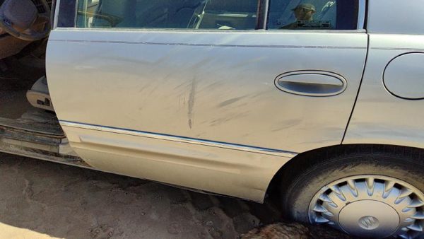 1997 Buick Park Avenue Rear Door LH Silver Dent Shell Only — photo 3