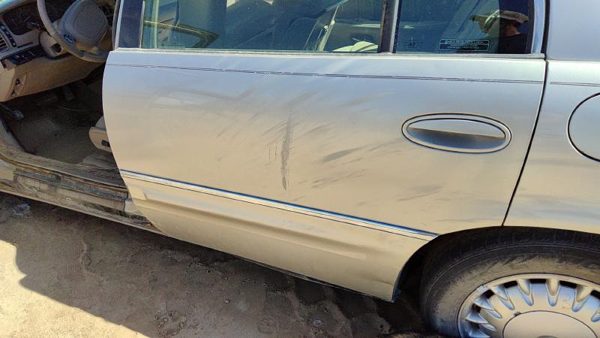 1997 Buick Park Avenue Rear Door LH Silver Dent Shell Only — photo 4