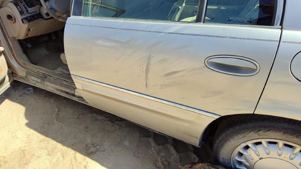 1997 Buick Park Avenue Rear Door LH Silver Dent Shell Only — photo 5