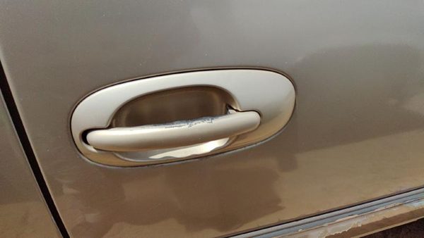 2000 Chrysler Town & Country Driver Left Rear Outside Door Handle Oem Back Gold — photo 2