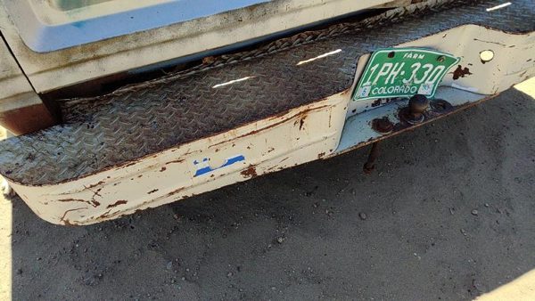 1978-1993 Dodge Ram W150 Rear Step Bumper With Brackets Oem 82400657 — photo 4